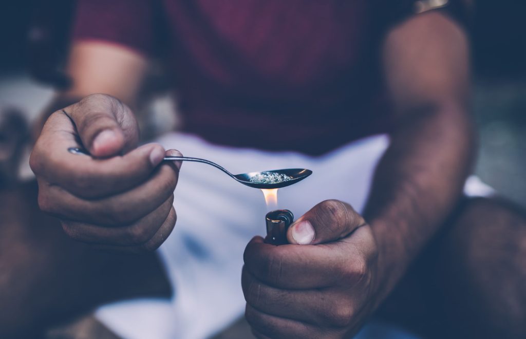 هروئین شیوه مصرف